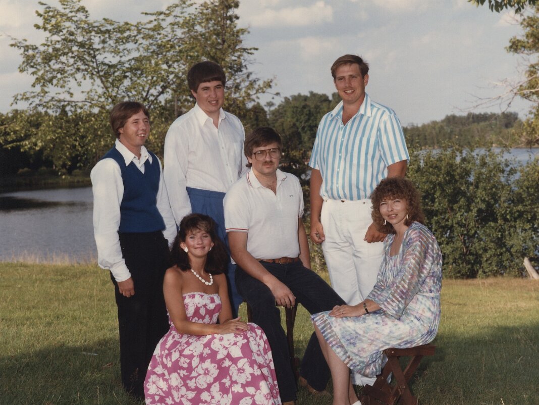 July 1987 - Retirement gift for Dad